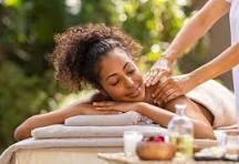 Woman receiving a relaxing outdoor massage — wellness care at Porchaven™